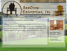 Tablet Screenshot of anndrewenterprises.com